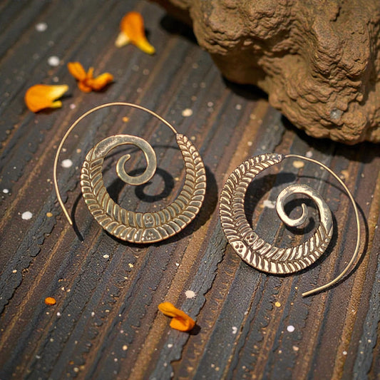spiral earring 13