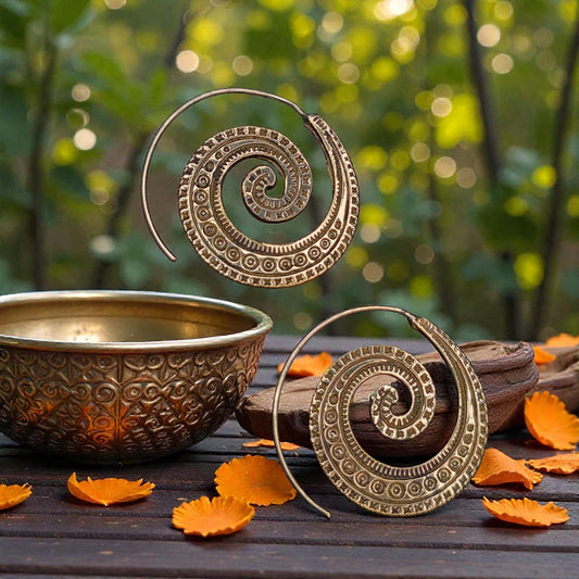 Spiral earring 1