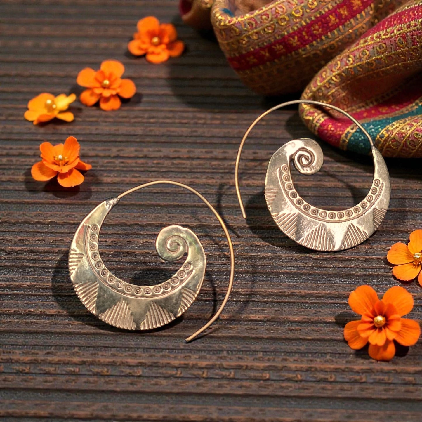spiral earring 12